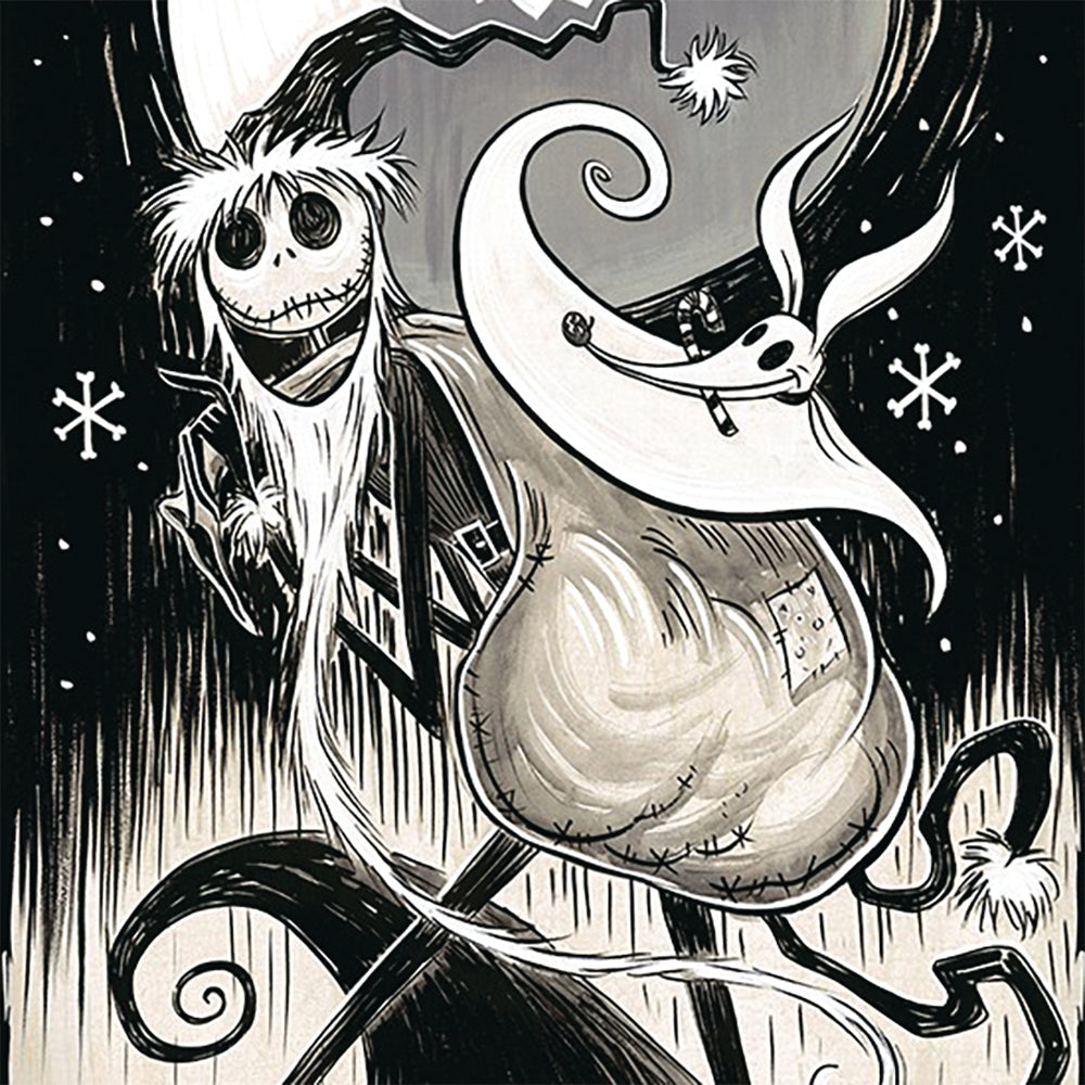 "Twas The Nightmare Before Christmas" Screen Print by Disney Artist, Tim Rogerson - Exclusive Limited Edition