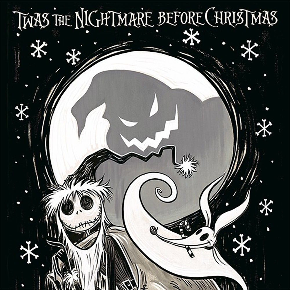 "Twas The Nightmare Before Christmas" Screen Print by Disney Artist, Tim Rogerson - Exclusive Limited Edition