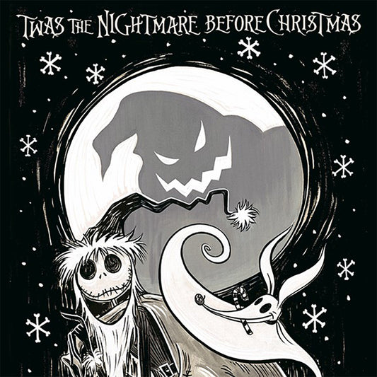 "Twas The Nightmare Before Christmas" Screen Print by Disney Artist, Tim Rogerson - Exclusive Limited Edition-2