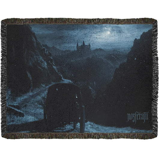 Nosferatu Castle Woven Blanket-2