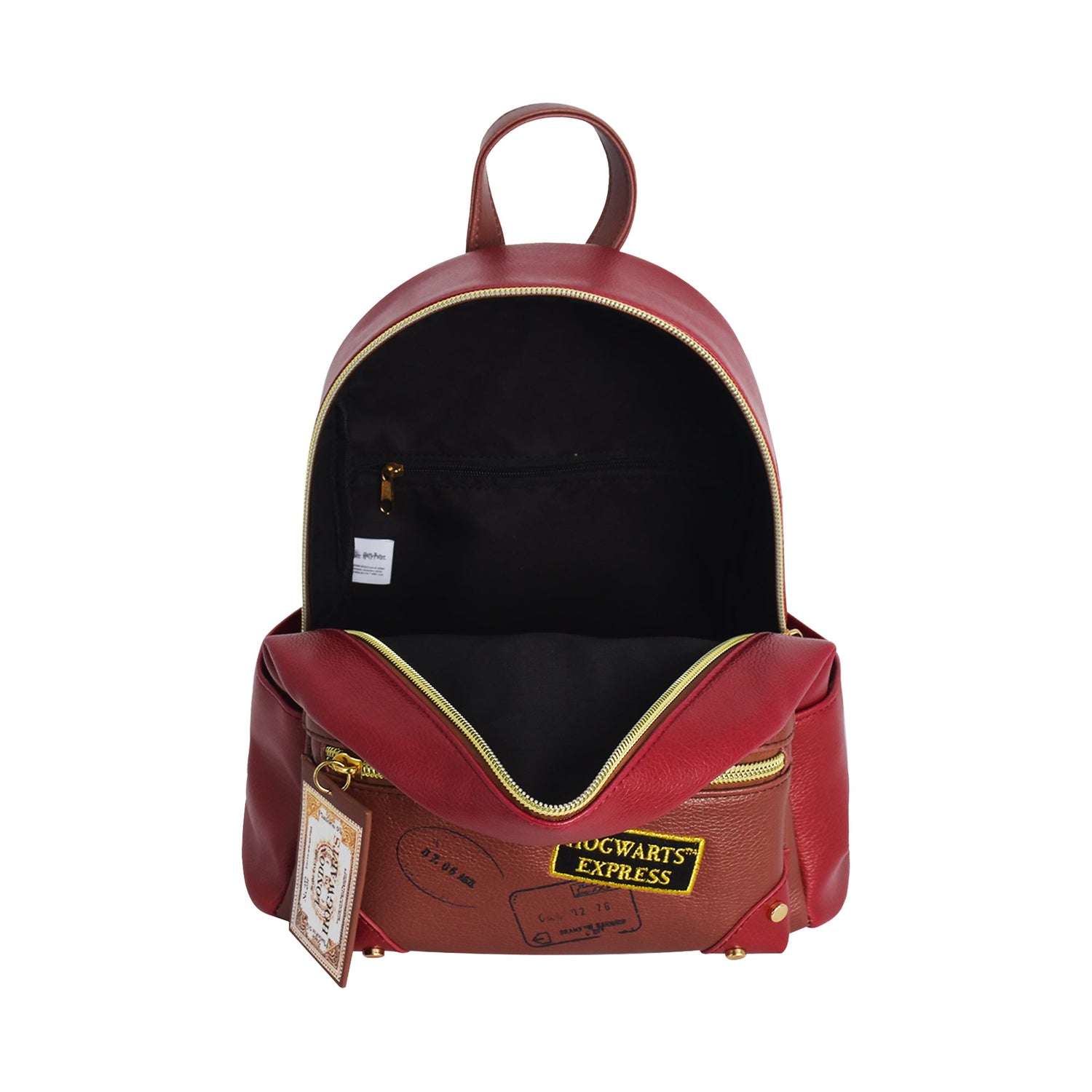 harry potter hogwarts mini backpack Spring Mini-Backpack Loungefly applique and print detailing Backpack Bag Loungefly Harry Potter