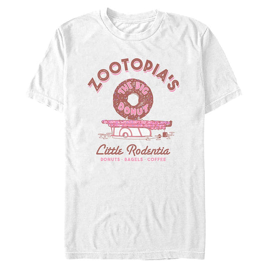 Zootopia 2 T-Shirt The Big Donut  White-0