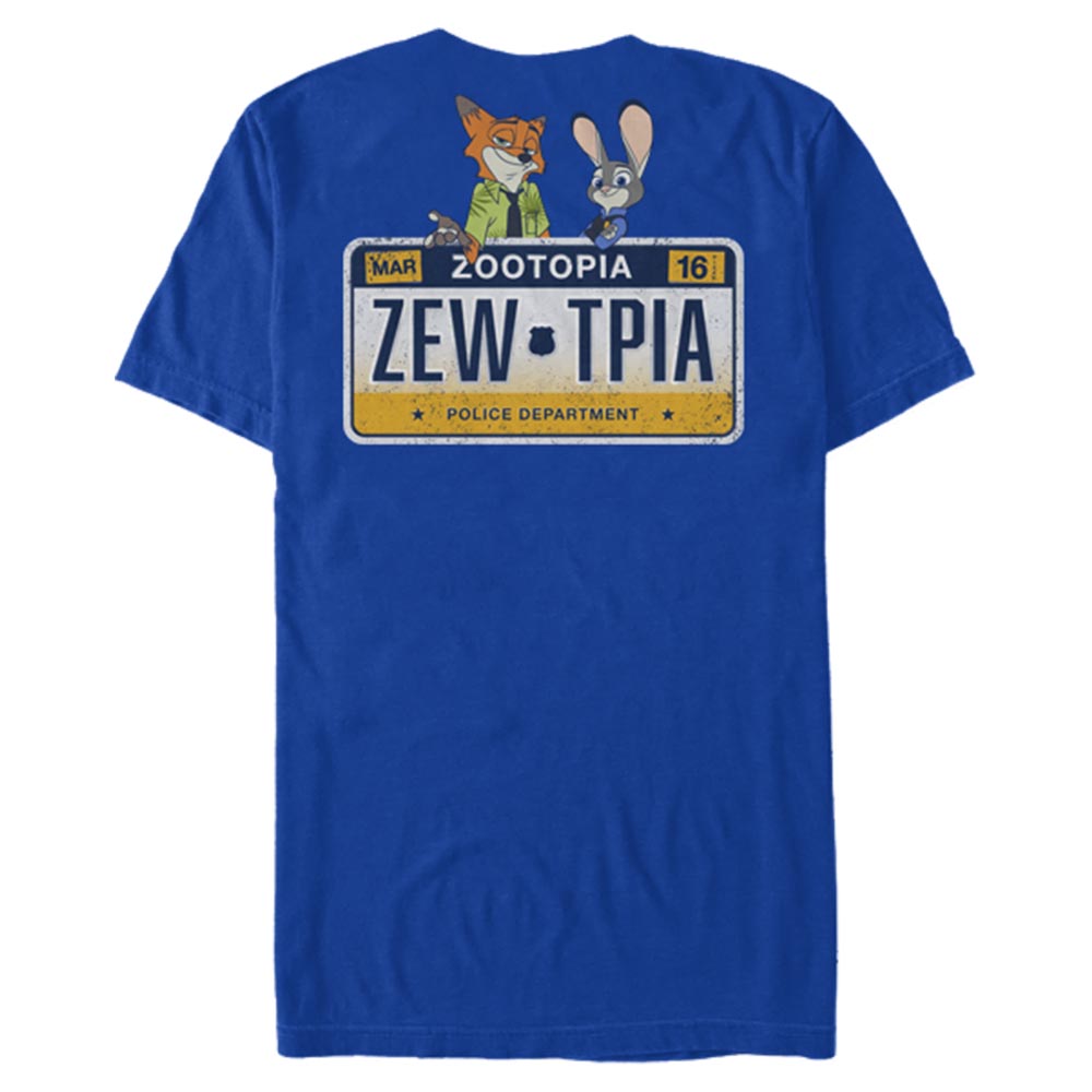 Zootopia 2 T-Shirt License Plate
