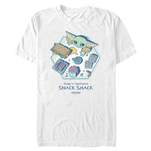 The Mandalorian and Grogu Snack Shack T-shirt-0