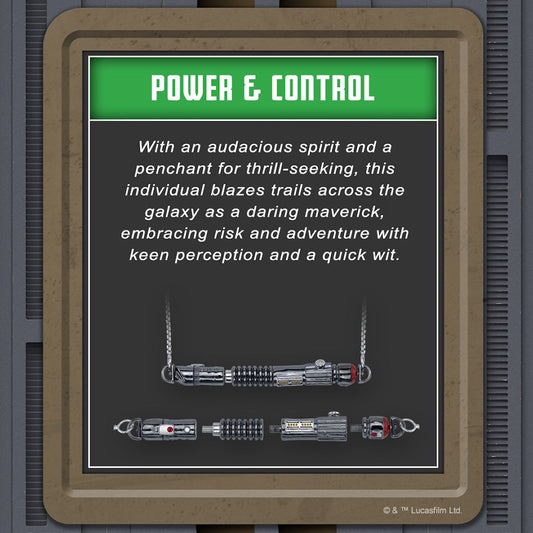 Star Wars x RockLove Power and Control Lightsaber Workshop Necklace in collector box.-1