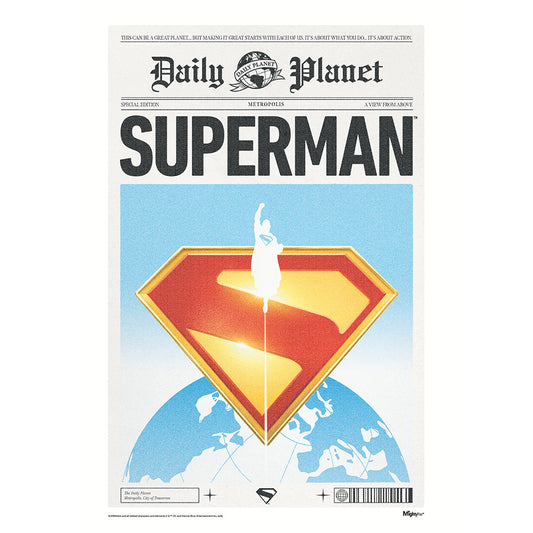 SUPERMAN (2025 Movie) Daily Planet MightyPrint™ Wall Art-0