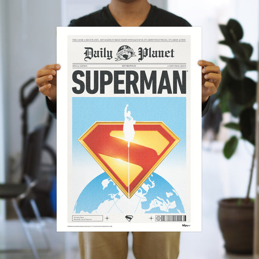SUPERMAN (2025 Movie) Daily Planet MightyPrint™ Wall Art-1
