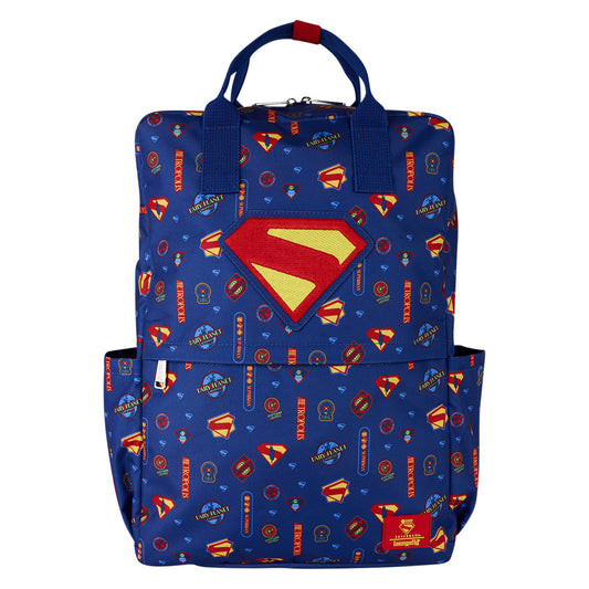 SUPERMAN (2025 Movie) Nylon Full-size Backpack-0