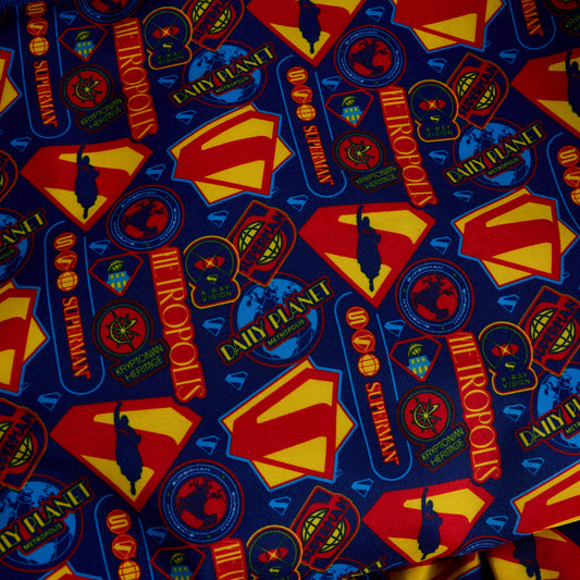 SUPERMAN (2025 Movie) Nylon Full-size Backpack-3