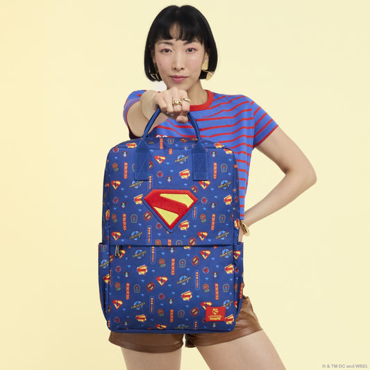 SUPERMAN (2025 Movie) Nylon Full-size Backpack-4