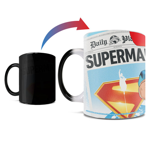 SUPERMAN (2025 Movie) A Man Can Fly Morphing Mugs® Heat-Sensitive Mug-3