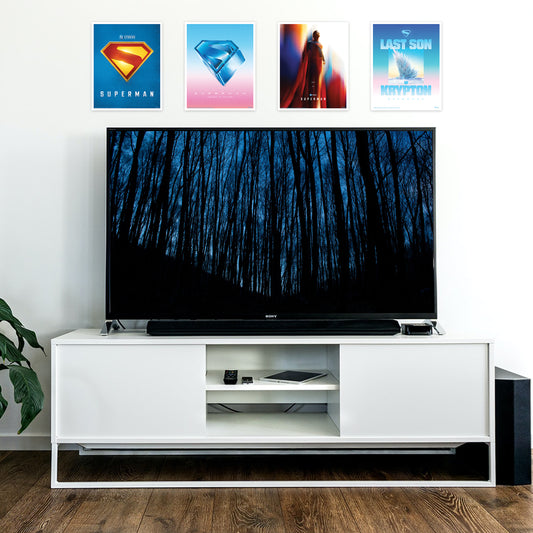 SUPERMAN (2025 Movie) Last Son of Krypton TrendyPrint™ Wall Art Set-3