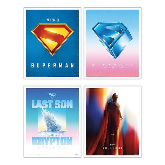 SUPERMAN (2025 Movie) Last Son of Krypton TrendyPrint™ Wall Art Set-0