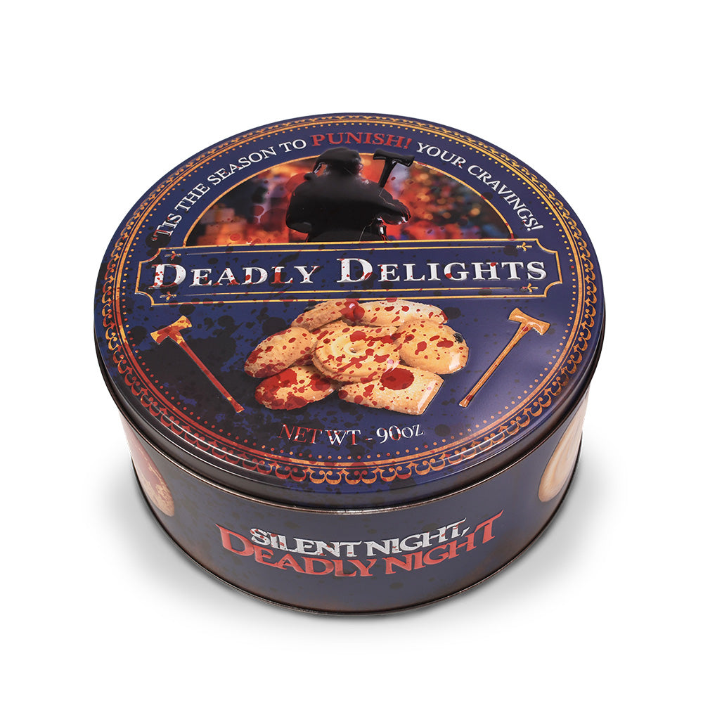 Silent Night, Deadly Night Cookie Tin Popcorn Bucket
