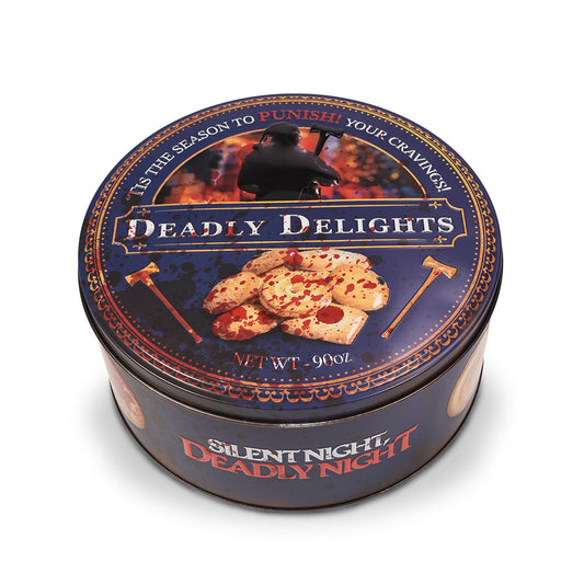 Silent Night, Deadly Night Cookie Tin Popcorn Bucket-0