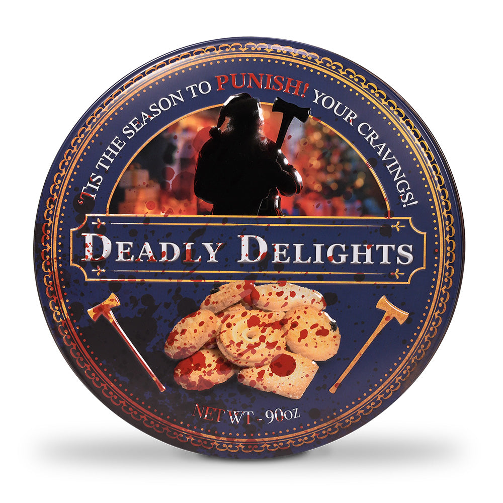 Silent Night, Deadly Night Cookie Tin Popcorn Bucket