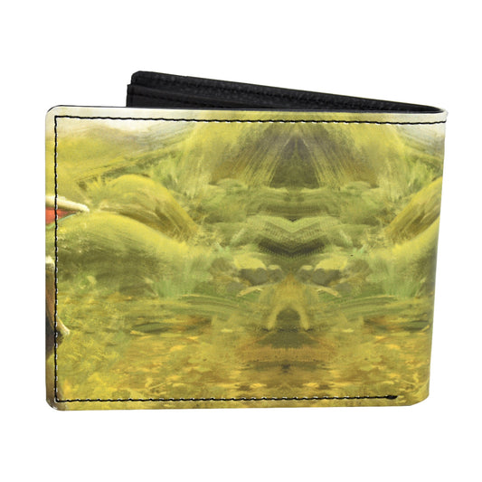 Disney Star Wars Grogu Wallet, The Mandalorian Slim Bifold Wallet with Decorative Tin Case Unisex-1