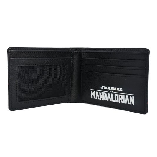 Disney Star Wars Grogu Wallet, The Mandalorian Slim Bifold Wallet with Decorative Tin Case Unisex-5