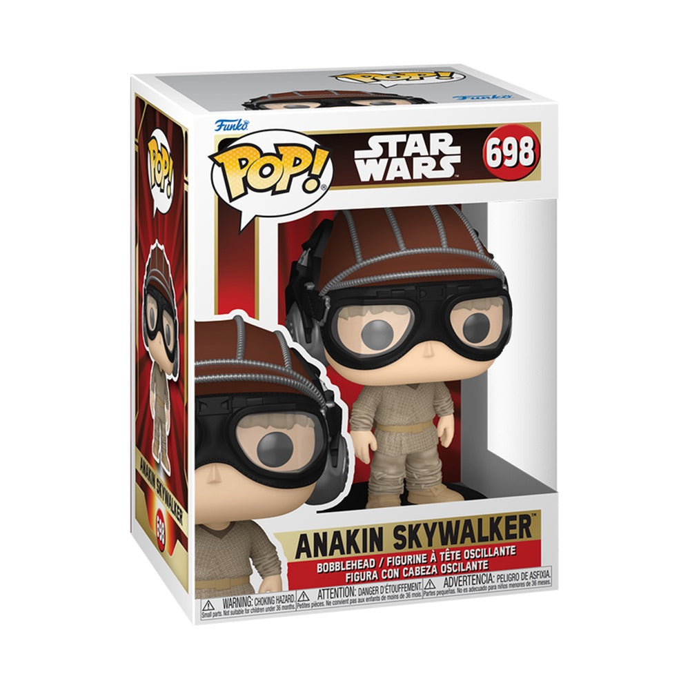 Star Wars Anakin Skywalker in Pod Racer Helmet Funko! Pop Figure