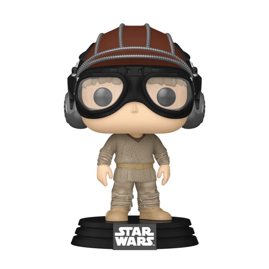 Star Wars Anakin Skywalker in Pod Racer Helmet Funko! Pop Figure-1