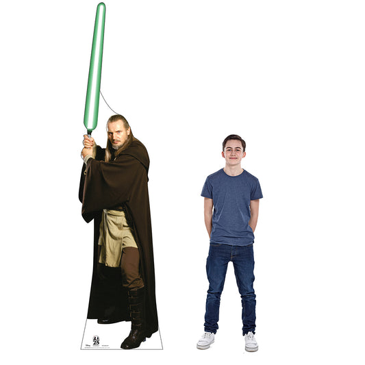 Star Wars 25th Anniversary The Phantom Menace Qui-Gon Jinn™ Standee-1