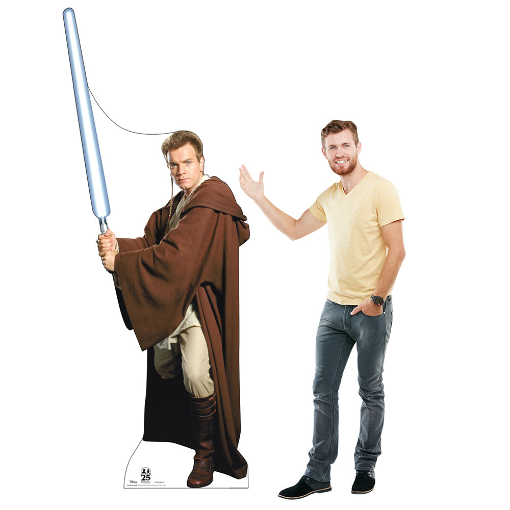 Star Wars 25th Anniversary The Phantom Menace Obi-Wan Kenobi™ Standee