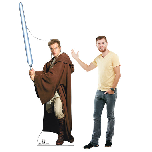 Star Wars 25th Anniversary The Phantom Menace Obi-Wan Kenobi™ Standee-1