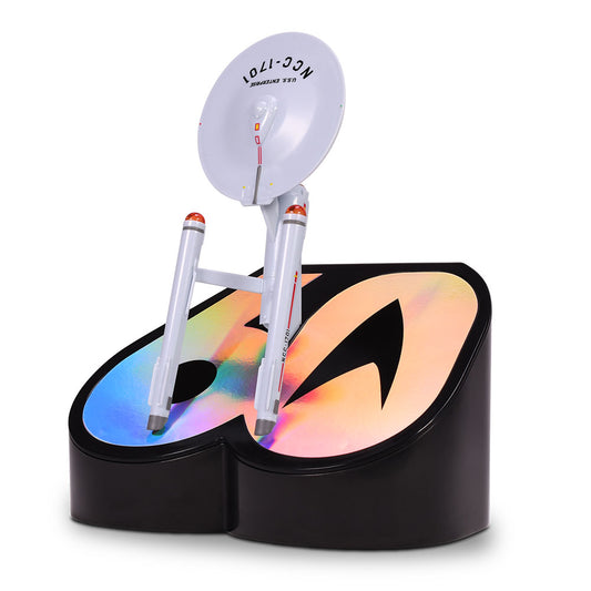 Star Trek 60th Anniversary Popcorn Bucket front view-2