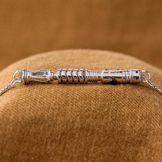 Star Wars x RockLove Elemental Nature Lightsaber Workshop Necklace unassembled components-4