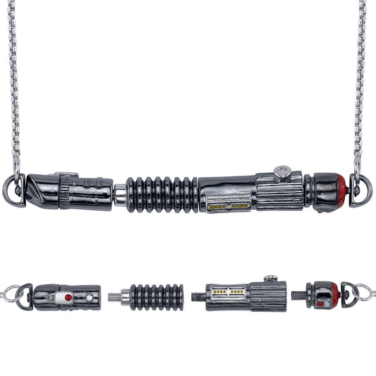 Star Wars x RockLove Power and Control Lightsaber Workshop Necklace in collector box.-0