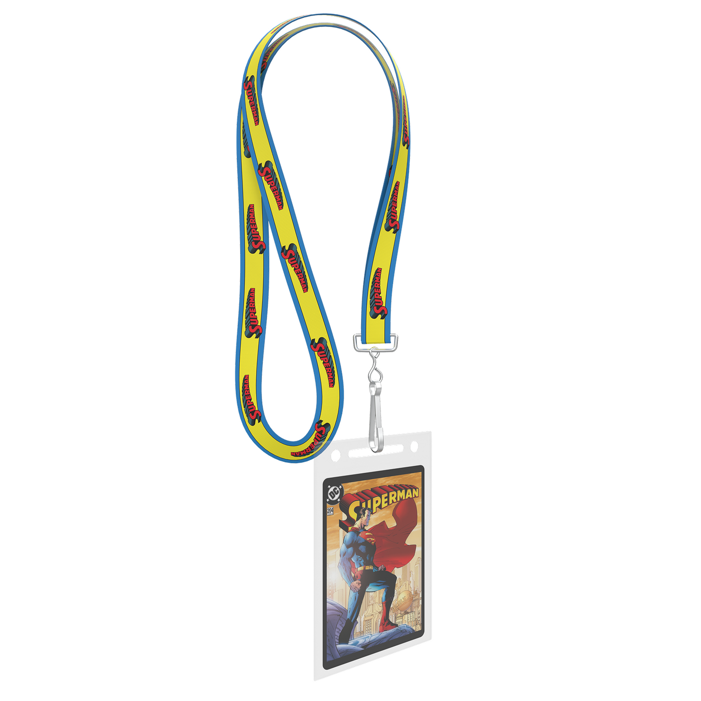 DC Comic Book Popcorn Tin with Lanyard - Superman