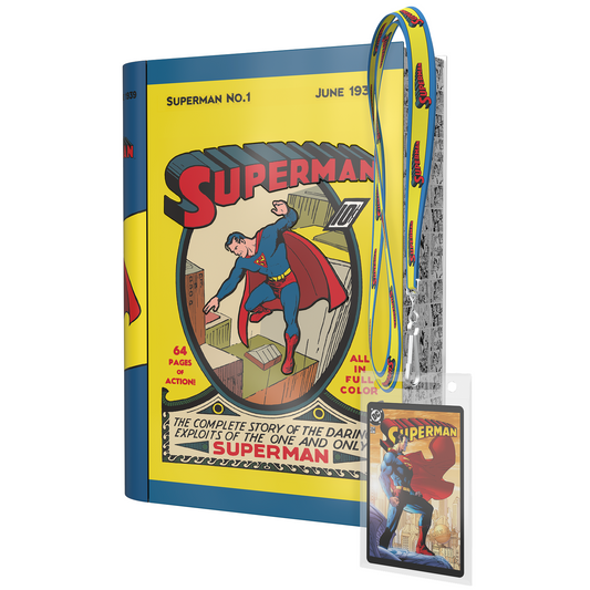 DC Comic Book Popcorn Tin with Lanyard - Superman-1