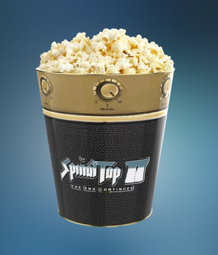 <p>Turn it up to 11 with the Spinal Tap Popcorn Bucket! </p>