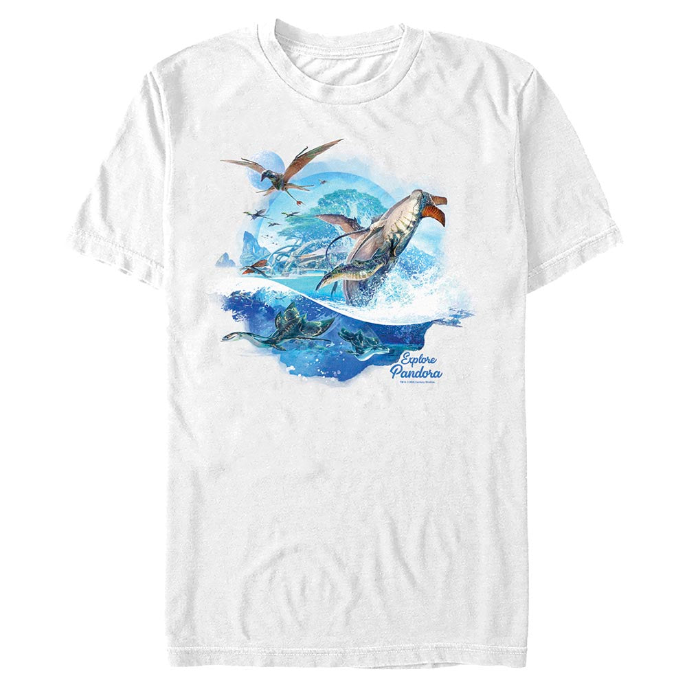 Avatar: Fire and Ash Explore Pandora T-Shirt White