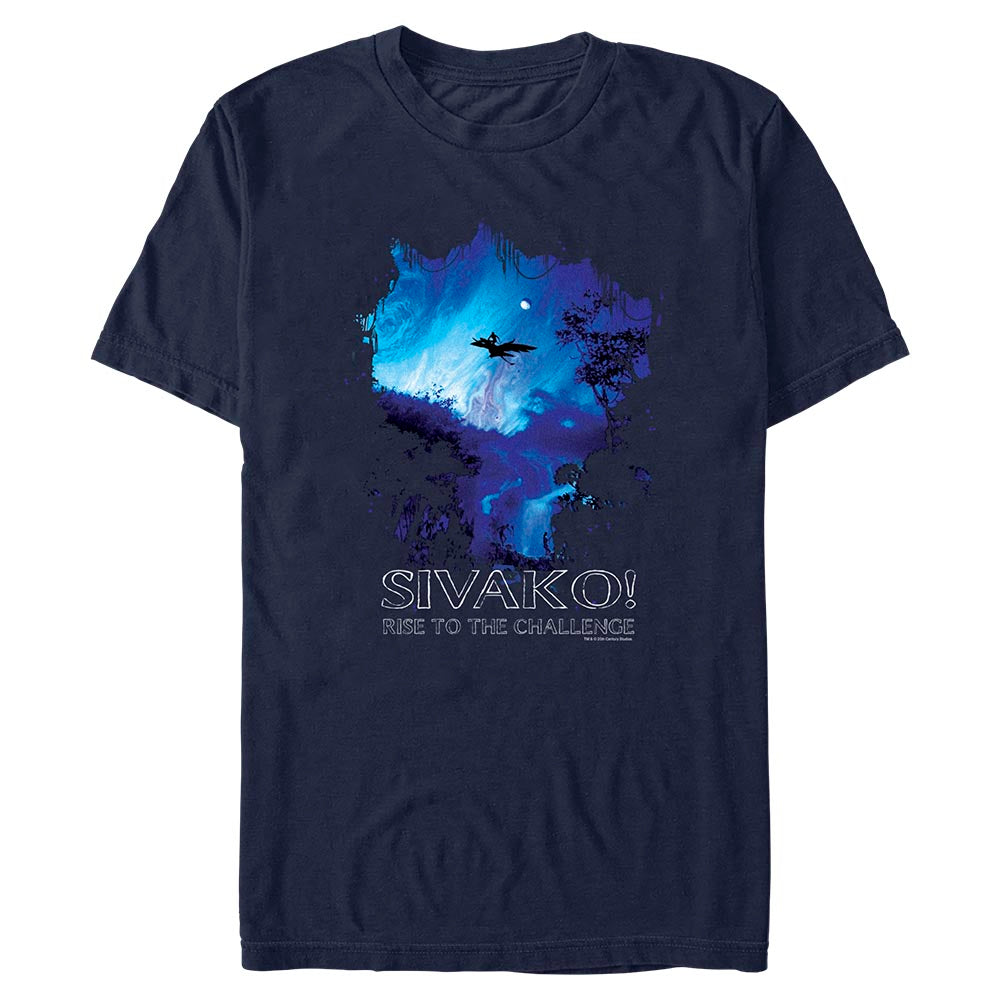 Avatar: Fire and Ash Rise to the Challenge T-Shirt Navy