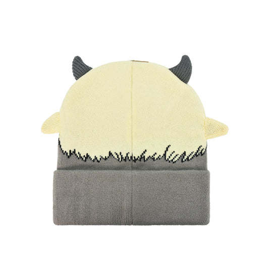 Avatar The Last Airbender knitted winter beanie hat featuring Appa with 3D ears and horns-1