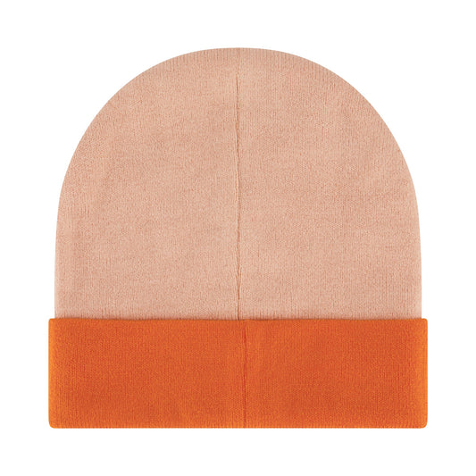 Avatar The Last Airbender knitted winter beanie hat front view showing Aang arrow design-2