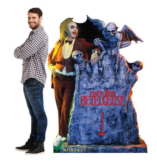 Beetlejuice Here Lies Betelgeuse Standee-1