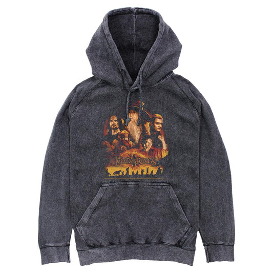 The Lord of the Rings Characters Hoodie Black-0