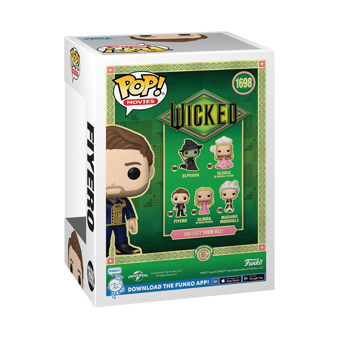 Wicked Fiyero Funko Pop! Figure