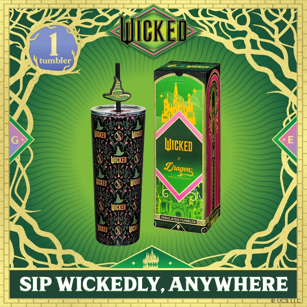 Dragon Glassware x Wicked 24 oz Tumbler - Enchanted