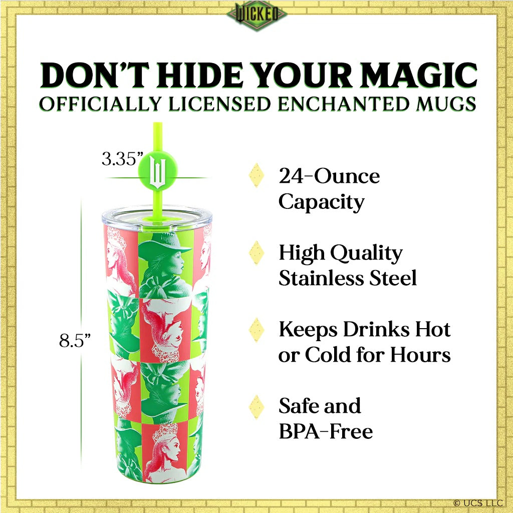 Dragon Glassware x Wicked 24 oz Tumbler - Portraits