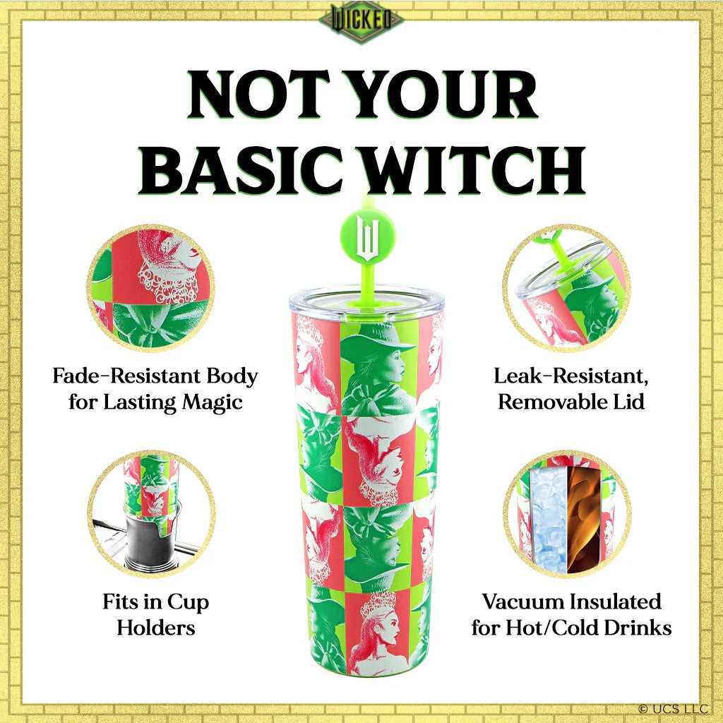 Dragon Glassware x Wicked 24 oz Tumbler - Portraits