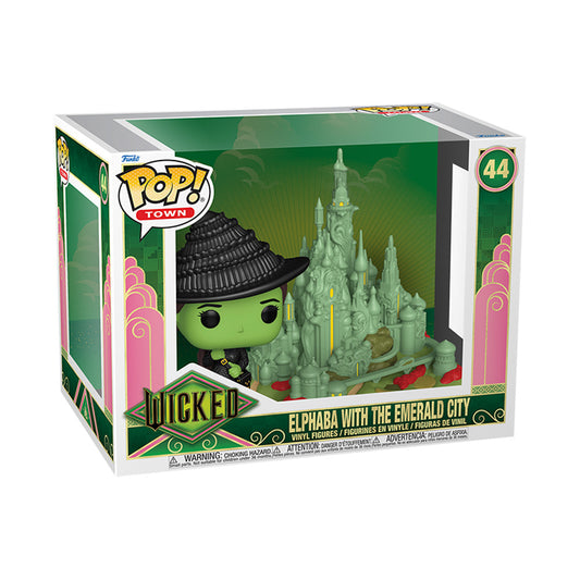 Wicked Elphaba with Emerald City Funko Pop! Figure-1