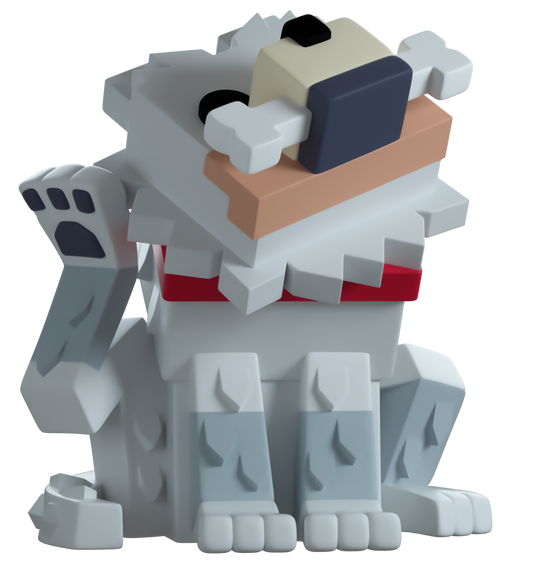 Minecraft Wolf Vinyl Figure-2