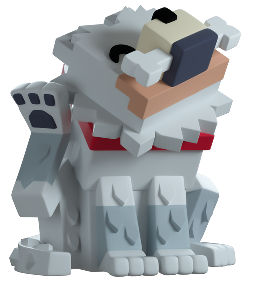 Minecraft Wolf Vinyl Figure-3