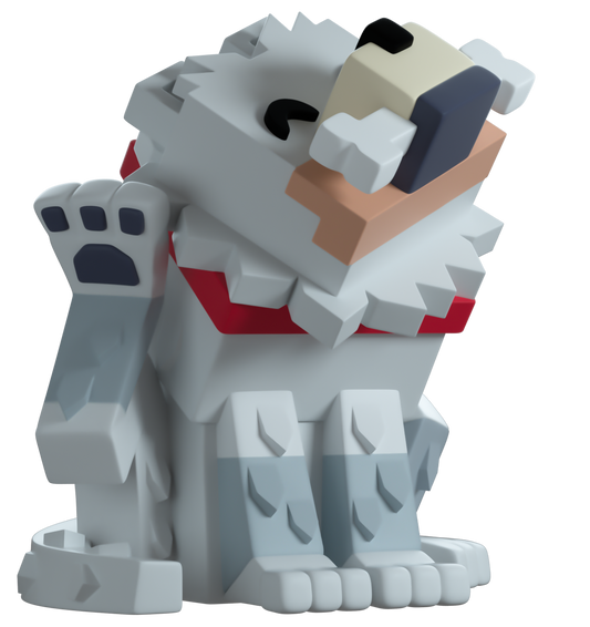 Minecraft Wolf Vinyl Figure-4