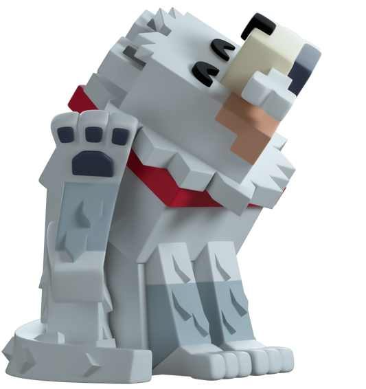 Minecraft Wolf Vinyl Figure-6