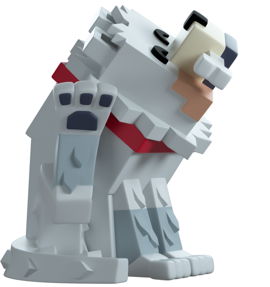 Minecraft Wolf Vinyl Figure-7