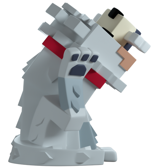 Minecraft Wolf Vinyl Figure-10